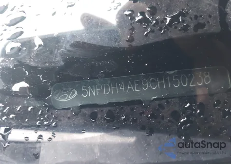 2012 Hyundai Elantra Gls from USA, damaged, VIN 5NPDH4AE9CH150238